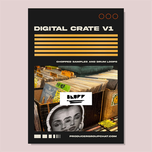 DIGITAL CRATE V1 (chopped samples and drum loops)