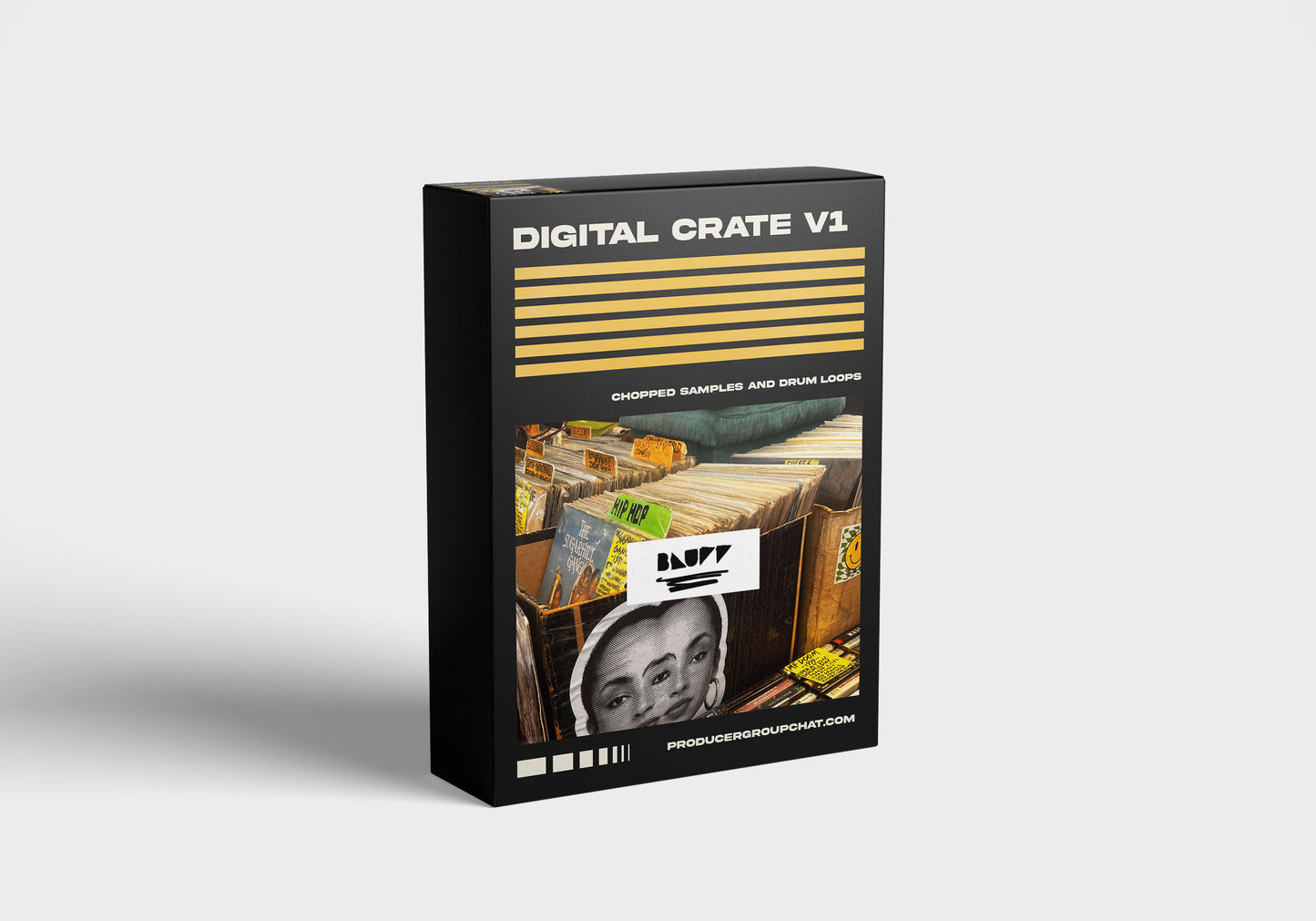 DIGITAL CRATE V1 (chopped samples and drum loops)