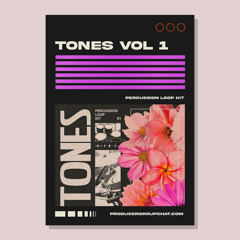 Tones vol 1 (percussion loop kit)